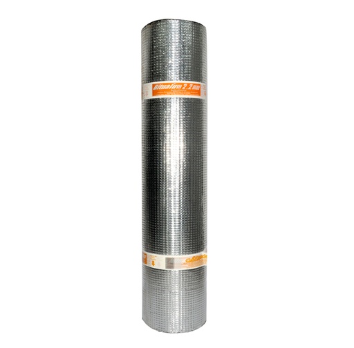 [MAN-BIT-029422] MANTO ASFALTICO BITU-ALUM NAT E.T 2.22 MM ESPESOR CON ALUMINIO 1 X 10 MTS MARCA BITUPLAST