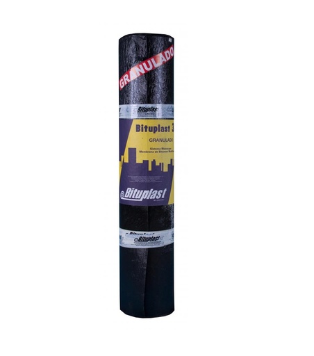 [MAN-BIT-GRAN] MANTO ASFALTICO GRANULADO 3.5 MM ESPESOR 1 X 10 MTS COLOR VERDE MARCA BITUPLAST
