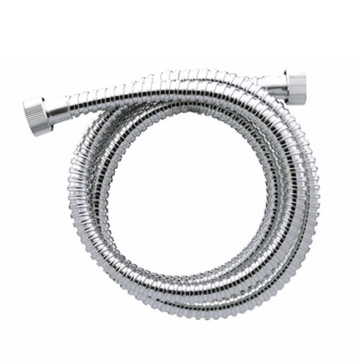 [MAN-BM-077A-SB] MANGUERA / CANILLA DE ACERO INOX P/ DUCHA TELEFONO DE 1/2" X 1/2" X 1.5 MT BOL REF. 077A/SB MARCA BM