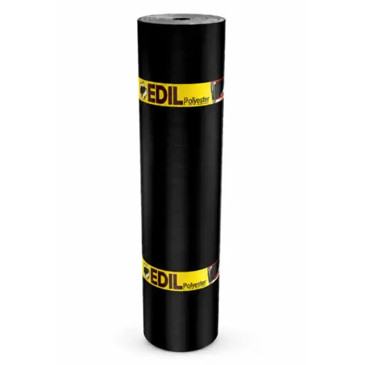 [MAN-EDI-POLY4MM] MANTO ASFALTICO POLY REFORZADO CON TELA DE POLIESTER 4 MM ESPESOR 1 X 10 MTS MARCA EDIL