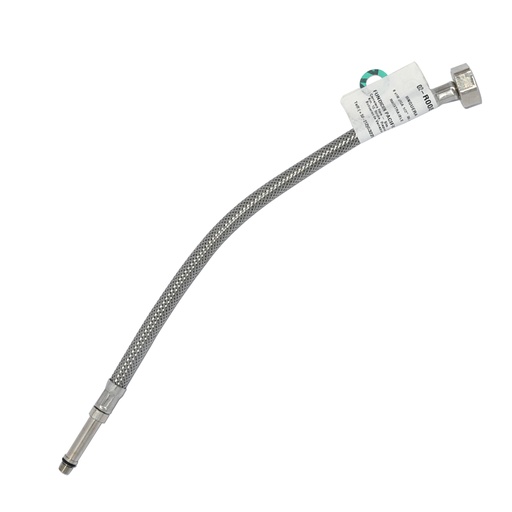 [MAN-FP-02R008] MANGUERA / CANILLA METALICA FLEXIBLE PARA FREGADERO 8MM DE 1/2" X 3/8" X 35CM REF.02-R008 MARCA FP