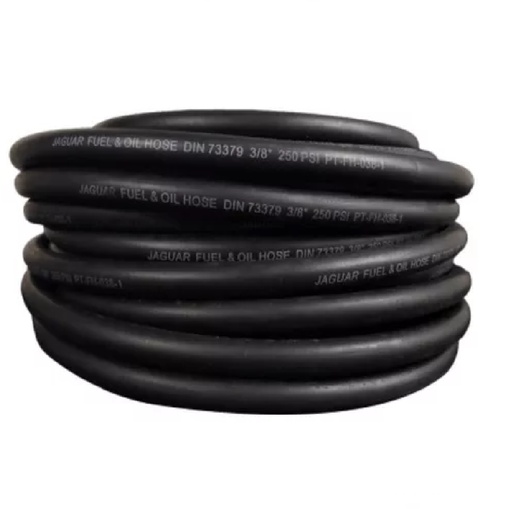 [MAN-JAG-3.8] MANGUERA PARA GASOLINA-GASOIL 3/8" 250 PSI DIN73379 PT-FH-038-1 MARCA JAGUAR