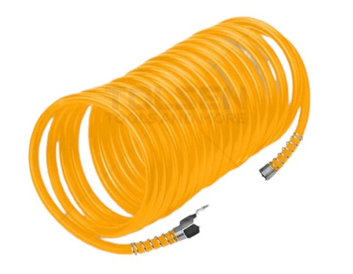 [MAN-TOL-72552] MANGUERA DE AIRE TIPO ESPIRAL 1/4" NPT - 10 MTS / 300 PSI REF. 72552 MARCA TOLSEN