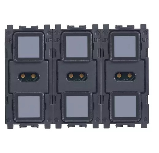 [MAN-VIM-21540.1] MANDO PARA DOMOTICA CON 6 PULSADORES OCUPA 3 MODULOS TACTIL REF. 21540.1 MARCA VIMAR