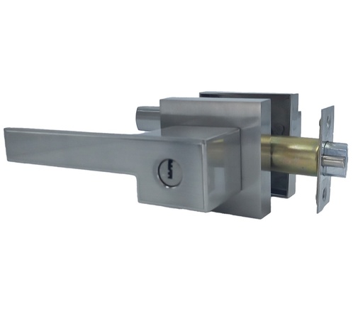 [MAN-ZOE-2377GA] MANILLA ROSETA CUADRADA IZQ. MOD.CARRE NIKEL SATINADO MOD. ZCE-2377GA REF. CE0173 MARCA ZOE