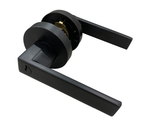 [MAN-ZOE-7974MB] MANILLA REDONDA P/ BAÑO FIJA-MOVIL MOD.SIRACUSA NEGRO MATE MOD. FRT-ZCE-7974MB REF. CE0220 MARCA ZOE