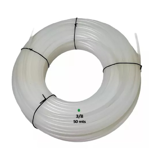 [MAN-ZOW-Z-MNG-3.8] MANGUERA ATOXICA 3/8 DISEÑADA PARA SISTEMA DE FILTRACION X MTS REF. Z-MNG-3.8 MARCA ZOWA ( PROMO )