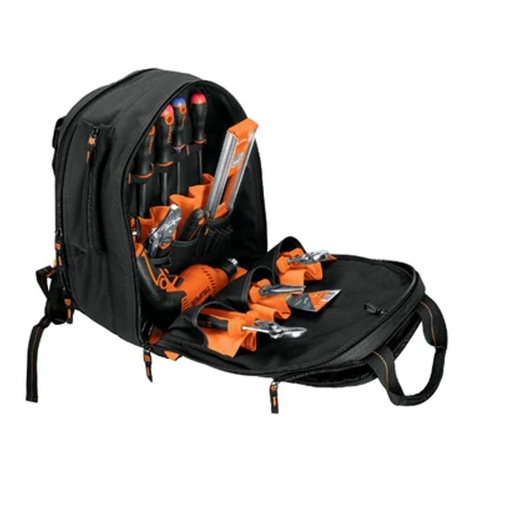 [MOR-TRU-K1281] MORRAL / BOLSO PORTA HERRAMIENTAS 17" X 13" X 10" 33 REF. MOHE-17 / 101281 / 684224 MARCA TRUPER