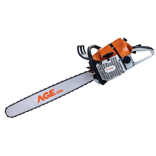 [MOT-AGE-NT9200] MOTOSIERRA A GASOLINA 36" 91.6 CC (6.90HP) 5.2 KW 8000 RPM REF. AGNECMSMS003 MARCA AGE USA
