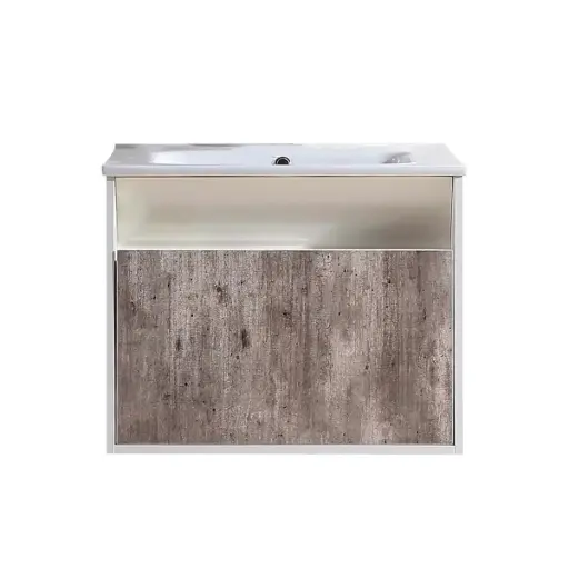 [MUE-UNI-MUE-16-SINESPEJO] MUEBLE PARA BAÑO EN MDF 60 CM 47 CM 48 CM SIN ESPEJO CEDRO OSC REF. MUE-16 MARCA UNIQUE