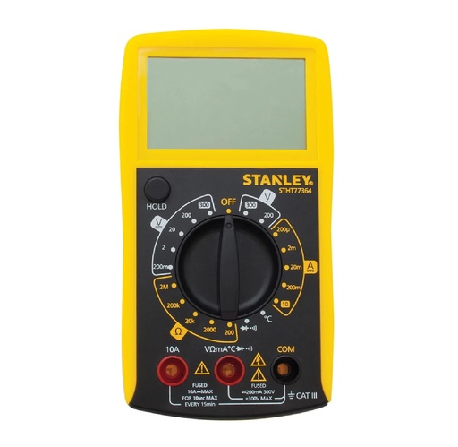 [MUL-STA-STHT77364] MULTIMETRO DIGITAL 7 FUNCIONES REF. STHT77364 / MUL-700 MARCA STANLEY