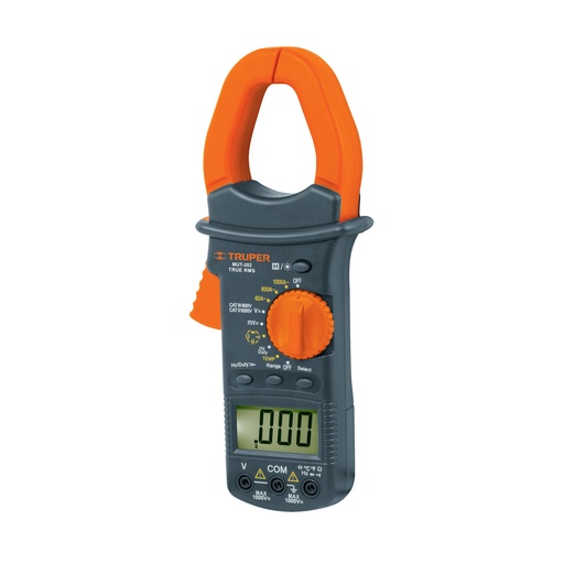 [MUL-TRU-10404] PINZA AMPERIMETRICA MULTIMETRO DIGITAL IND. DE GANCHO MOD. MUT-202 REF. 10404 MARCA TRUPER