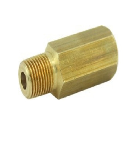 [NIP-VEN-1111] NIPLE DE LATON PARA GRASERA 1/8X1/8" REF. B05-V-04X04 MARCA VENEPRO