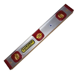 [NIV-LUX-011430] NIVEL DE ALUMINIO 30 CM / 12" REF. 011430 MARCA LUXVEN