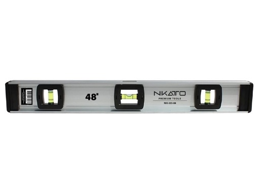 [NIV-NIK-NIK-120-02] NIVEL DE ALUMINIO 12"-304MM 3 GOTAS REF. NIK-120-02 MARCA NIKATTO