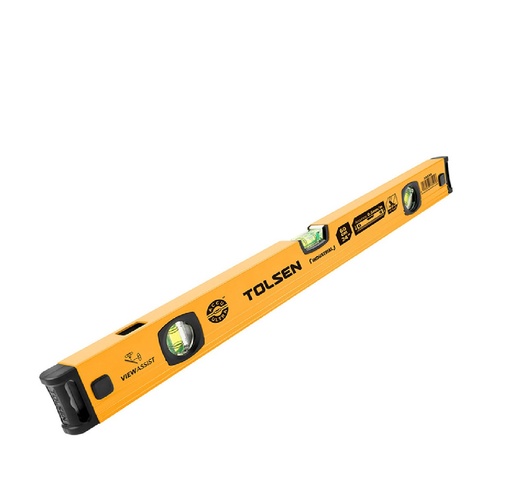 [NIV-TOL-35233] NIVEL DE ALUMINIO CON MAGNÉTICO 24" MARCO DE ALUMINIO CON PINTURA EN POLVO PRESICION 0,50MM/M MARCA