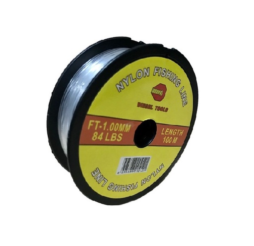 [NYL-DIE-212125] NYLON PARA PESCAR 1.10 MM X 100 MTS REF. 212125 MARCA DIESEL TOOLS