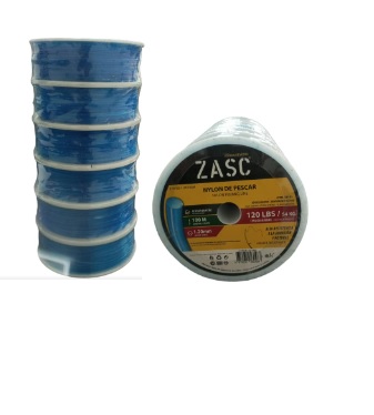 [NYL-ZAS-560487] NYLON PARA PESCAR 1.20 MM X 100 MTS COLOR AZUL REF. 560487 MARCA ZASC