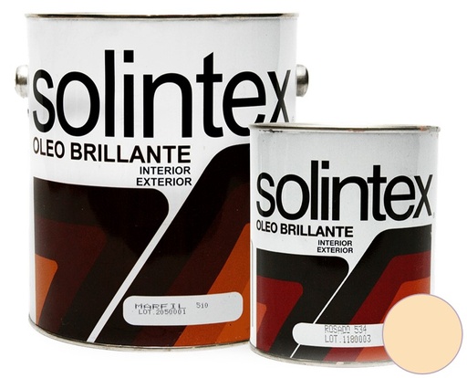 [OLE-SOL-511] PINTURA OLEO BRILLANTE COLOR 511 1 GL COLOR MARFIL CLASICO MARCA SOLINTEX