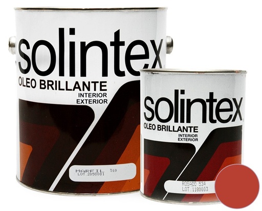 [OLE-SOL-530] PINTURA OLEO BRILLANTE COLOR 530 1 GL COLOR NARANJA MARCA SOLINTEX