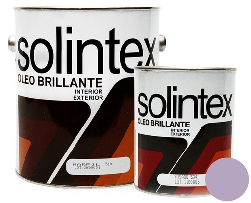 [OLE-SOL-533] PINTURA OLEO BRILLANTE COLOR 533 1 GL LILA MARCA SOLINTEX