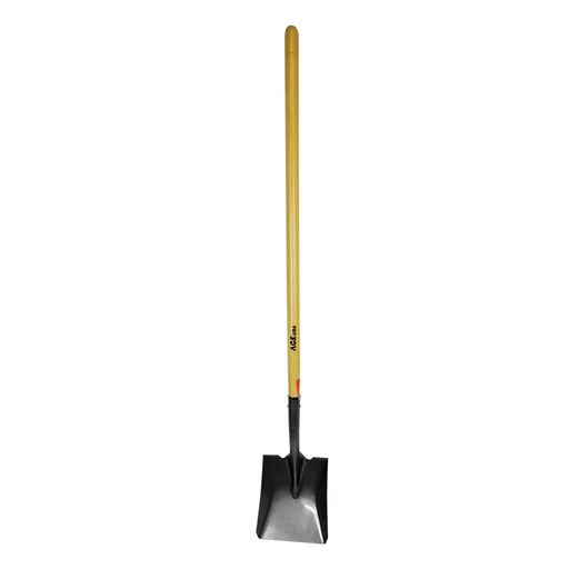 [PAL-AGE-AGHL7068] PALA CUADRADA CON CABO MANGO DE MADERA DE 1.15 MTS REF. AGNHPACU051M MARCA AGE USA