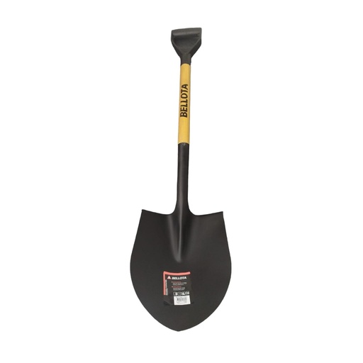 [PAL-BEL-5582-4-MAP] PALA REDONDA CON CABO DE MADERA MANGO PVC REF. 5582-4-MAP COD.030690 MARCA BELLOTA