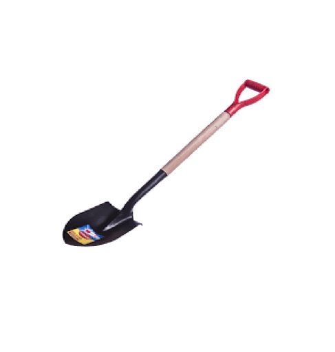 [PAL-HER-PALAREMP] PALA REDONDA CON CABO M/ PLASTICO REF. R6056-21 / T1205300022 / 3000-2 COD. 000748 HERRAGRO