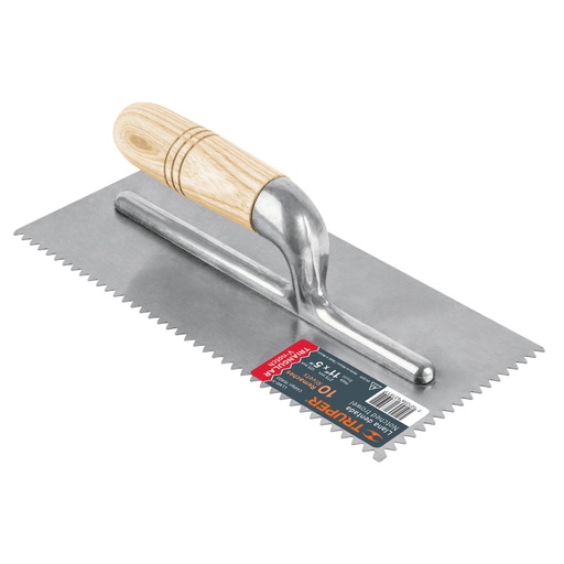 [PAL-TRU-15403] PALUSTRA DENTADA TRIANGULAR DE ALUMINIO M/MADERA REF. 15403 COD-LLMD-11 MARCA TRUPER