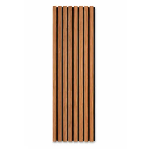 [PAN-AGT-AGT248] PANEL / PERFIL PARA PARED MADERA WALL PANEL INTERIOR 12CM X 2,80MT COLOR MATT TEAK MARCA AGT