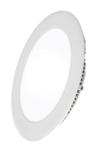 [PAN-LUC-3105L-RBC] PANEL LED P/EMPOTRAR REDONDO 5" 12 W 3000 K MULTV 85 - 277 V REF. 3105L MARCA LUCERNA