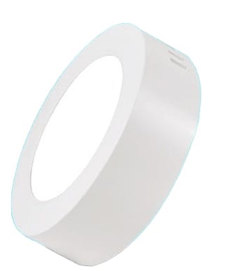 [PAN-LUC-406SCL] PANEL LED SUPERFICIAL REDONDO 4" 6 W 6500 K COMPACTA REF. 406SCL ( 100 - 265 V ) MARCA LUCERNA