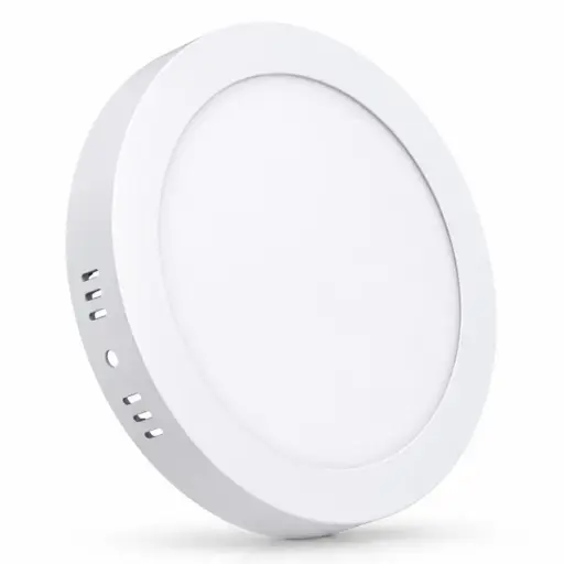 [PAN-LUC-615SCL-3K] PANEL LED SUPERFICIAL REDONDO 6" 12 W 3000 K COMPACTA REF. 615SCL ( 100 - 277 V ) MARCA LUCERNA