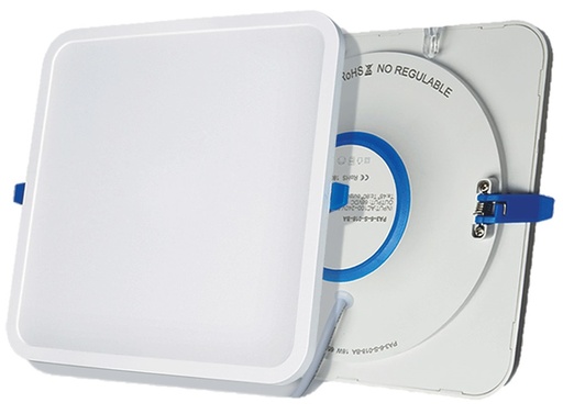 [PAN-LUC-822CHL-CBC] PANEL LED P/EMPOTRAR REF.822CHL CUADRADO 8" 22 W 4000 K HIGH LUMEN (100 - 305 V) REF.822CHL LUCERNA