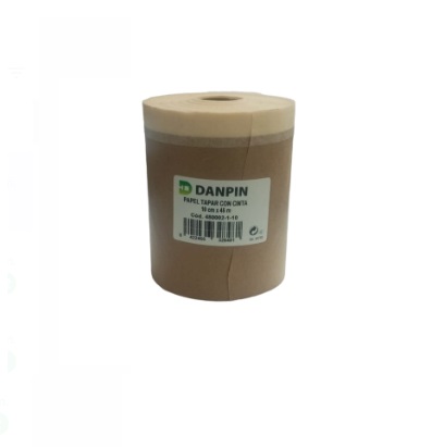[PAP-RAD-BTPP12005] PAPEL PARA TAPAR CON CINTA 10 CM X 45 MTS REF-480002-1-10 COD-328481 MARCA DANPIN