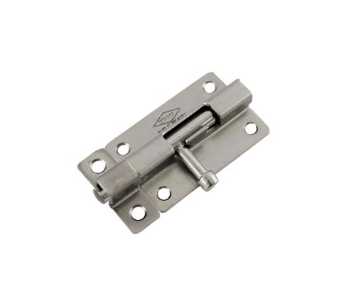 [PAS-IND-15020032] PASADOR CUADRADO DE 2" LATON CAL 18 ZINCADO BYS REF.T1109-006 / T1502-0032 MARCA INDUMA