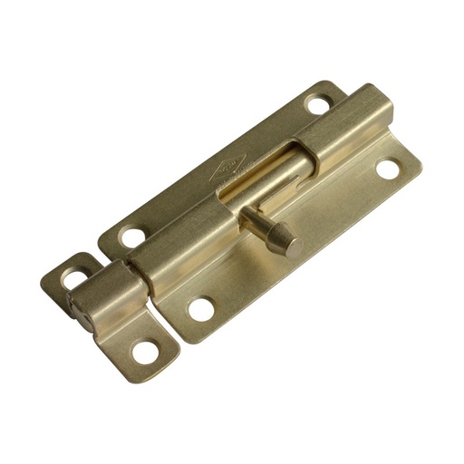 [PAS-IND-15020050] PASADOR CUADRADO DE 2 1/2" LATON CAL. 18 SATINADO BYS REF. T1109-007 MARCA INDUMA