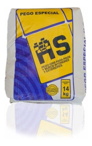 [PEG-HS-GRIS] PEGO GRIS 14 KG MARCA HS
