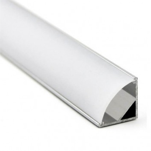 [PER-BAR-ILU.02.15] PERFIL DE ALUMINIO PARA LUZ LED ESQUINERO 3 MTS REF. ILU.02.15 MARCA BARI