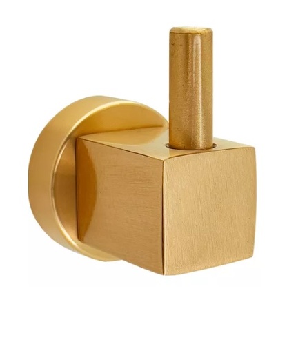 [PER-FP-37PER820GOLD] PERCHERO DECORATIVO GOLD / DORADO SERIE QUADRA REF. 37PER820GOLD MARCA FP