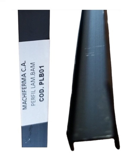 [PER-MAC-PLB01] PERFIL PARA LAMINA BAMBOO 2,95 MTS MACHIFERMA