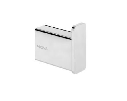 [PER-NOV-NVACC0119] PERCHERO INDIVIDUAL 60 CM SERIE LINE ACC CHROME / CROMADO REF. NVACC0119 MARCA NOVA
