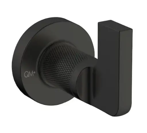 [PER-QM-14.100.1021] PERCHERO QM+ SERIE SUPREME COLOR NEGRO BLACK MARCA QUALITY METAL