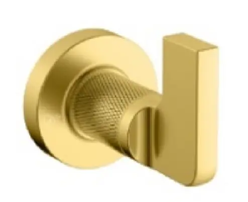 [PER-QM-14.100.1022] PERCHERO QM+ SERIE SUPREME COLOR DORADO GOLD MARCA QUALITY METAL