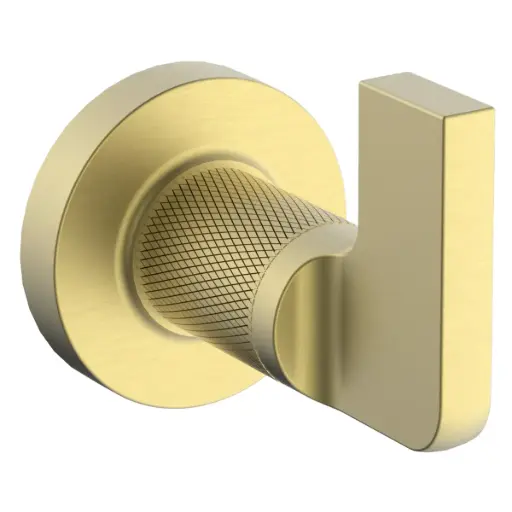 [PER-QM-14.100.1022] PERCHERO QM+ SERIE SUPREME COLOR DORADO GOLD MARCA QUALITY METAL