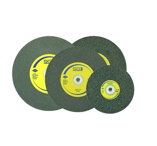 [PIE-POW-GC-80] PIEDRA RUEDAS RECTA P/ESMERIL EN ARBURO DE SILICIO VERDE 8" X 1" X 1.1/4" GC-60 REF.176/ GC-80 POWER