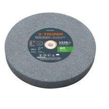 [PIE-TRU-16412] PIEDRA P/ESMERIL GRANO 60 A60-8 X 1" X 1" MODELO PIES-8160 REF. 16412 MARCA TRUPER