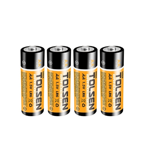 [PIL-TOL-60004] PILA SUPERALCALINA AA 1,5V REVESTIMIENTO DE ALUMINIO ANTICORROCION REF: 60004 MARCA TOLSEN