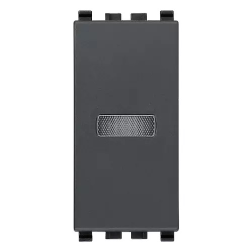 [PIL-VIM-20386.B] PILOTO DIFUSOR PARA UNIDAD DE SEÑALIZACION DIFUSOR BLANCO, GRIS SERIE EIKON REF. 20386.B MARCA VIMAR