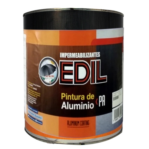 [PIN-EDI-31000103] PINTURA DE ALUMINIO REFLECTIVA 1 GL REF. 31000103 MARCA EDIL